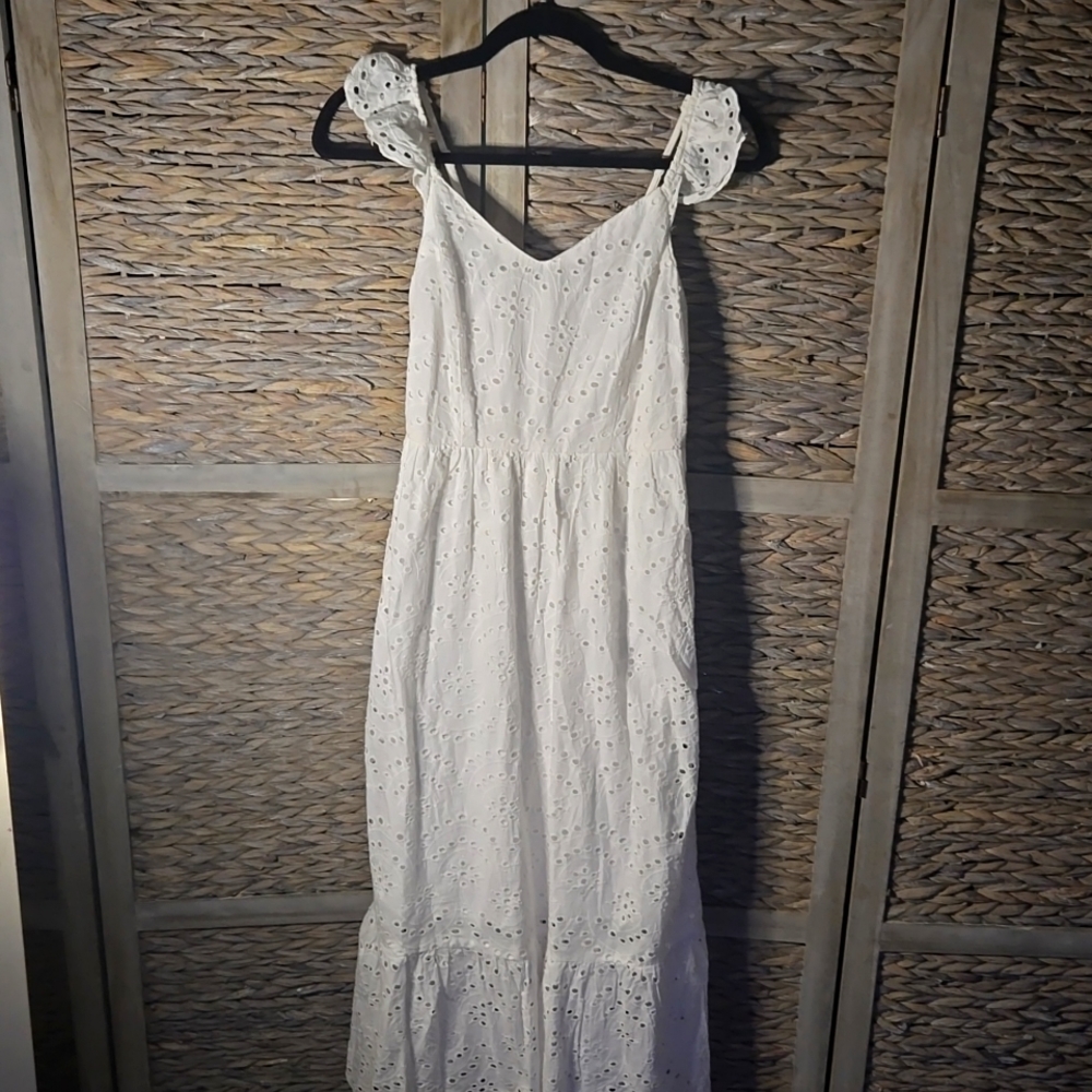 White Eyelet Dress Sincerly Jules
